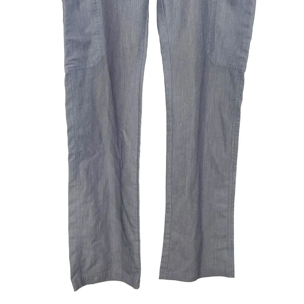 FIGS Cairo Cargo Scrub Pants Men's Large Tall Graphite Gray Medical Workwear